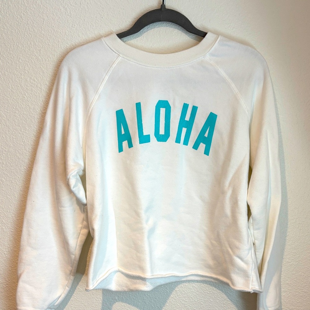 Wheat brand Aloha lightweight sweatshirt Small